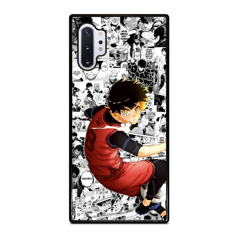 MEGURU BACHIRA BLUE LOCK COLLAGE Samsung Galaxy Note 10 Plus Case