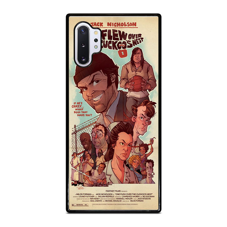 ONE FLEW OVER THE CUCKOO'S NEST POSTER OLD Samsung Galaxy Note 10 Plus Case