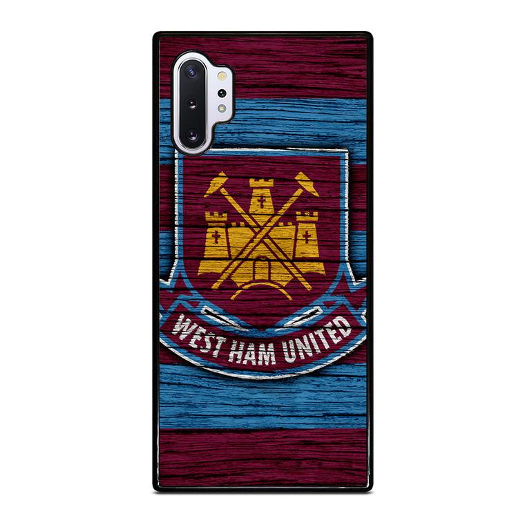 WEST HAM UNITED LOGO WOODEN Samsung Galaxy Note 10 Plus Case