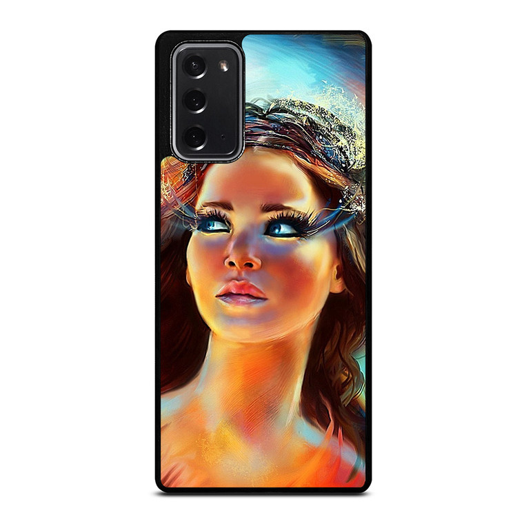JENNIFER LAWRENCE ART Samsung Galaxy Note 20 Case