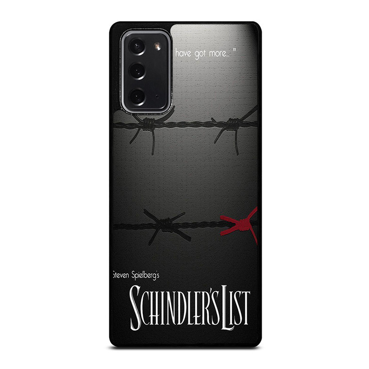 SCHINDLER'S LIST ART Samsung Galaxy Note 20 Case