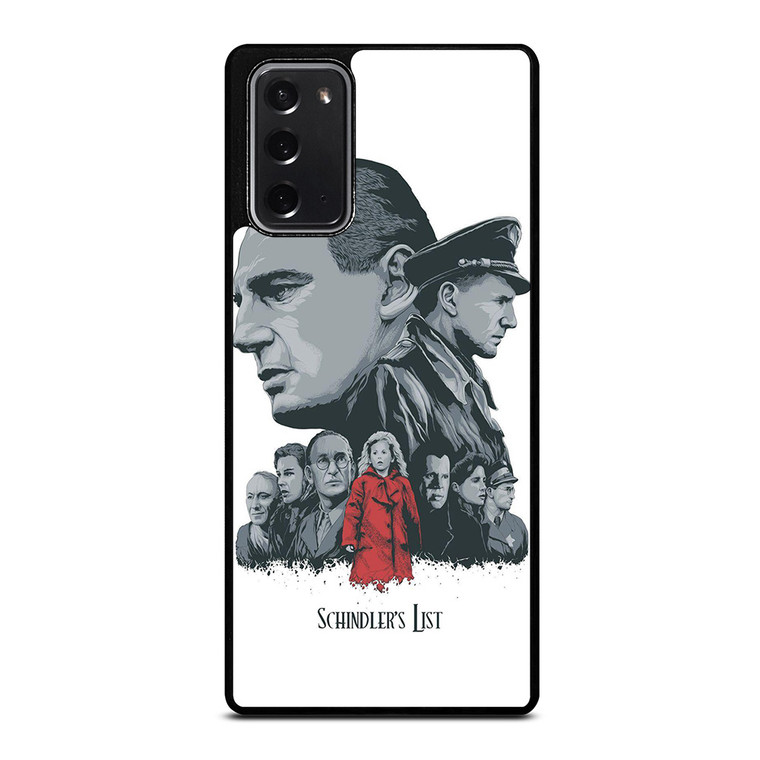 SCHINDLER'S LIST CHARACTERS ART Samsung Galaxy Note 20 Case