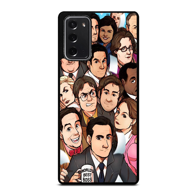 THE OFFICE SERIAL MOVIE CHARACTERS Samsung Galaxy Note 20 Case