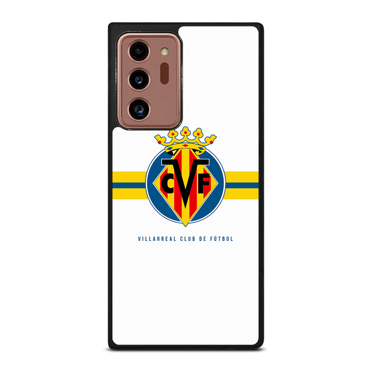 VILLARREAL CLUB DE FUTBO LOGO Samsung Galaxy Note 20 Ultra Case