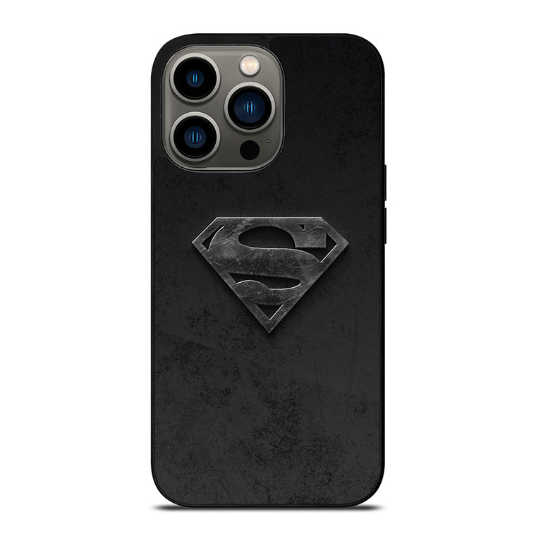 SUPERMAN BLACK LOGO iPhone 13 Pro Case
