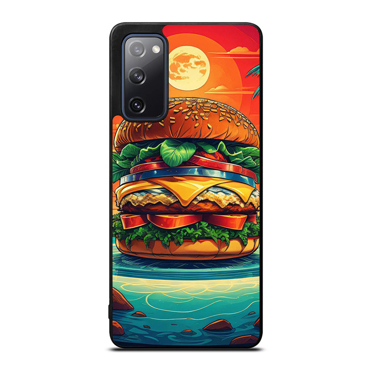 JIMMY BUFFETT BURGER Samsung Galaxy S20 FE Case