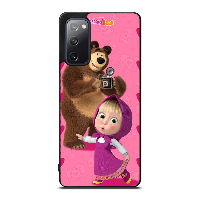 MASHA AND THE BEAR CUTE MODEL Samsung Galaxy S20 FE Case MASHA AND THE BEAR CUTE MODEL Samsung Galaxy S20 FE Case