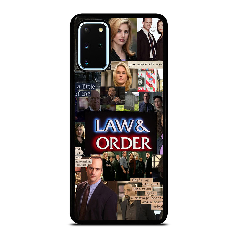 LAW AND ORDER COLLAGE Samsung Galaxy S20 Plus Case