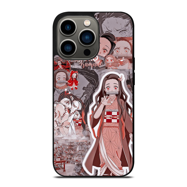 NEZUKO KAMADO DEMON SLAYER COLLAGE iPhone 13 Pro Case