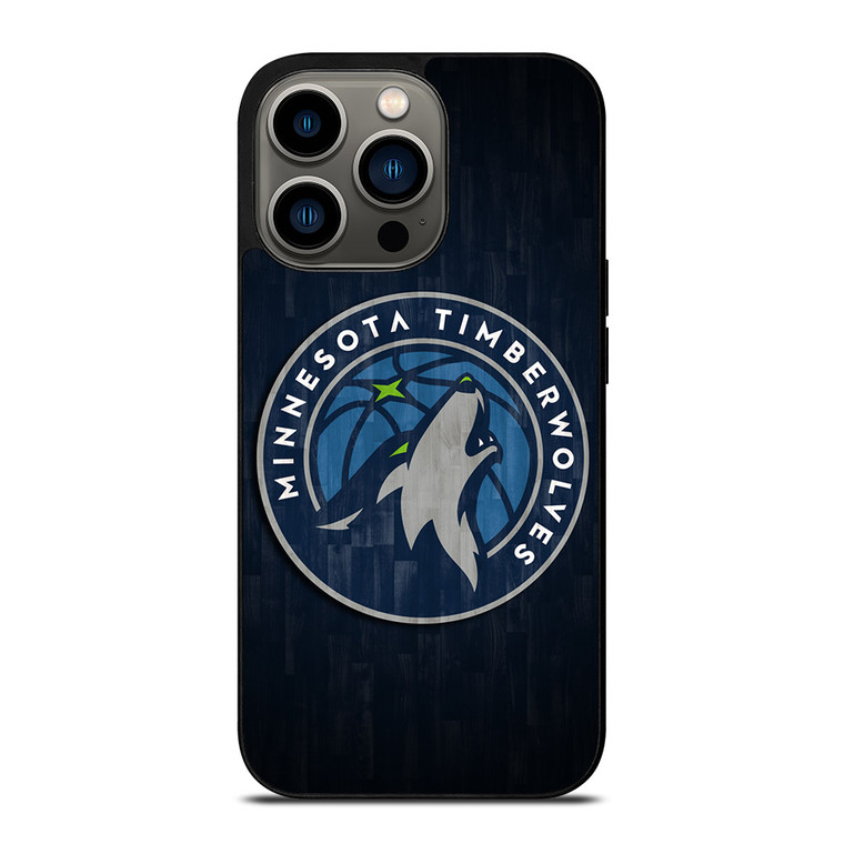 MINNESOTA TIMBERWOLVES LOGO iPhone 13 Pro Case