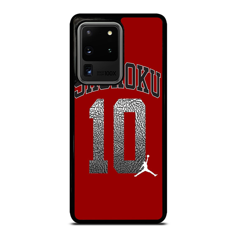 HANAMICHI SAKURAGI SLAMDUNK 10 Samsung Galaxy S20 Ultra Case HANAMICHI SAKURAGI SLAMDUNK 10 Samsung Galaxy S20 Ultra Case