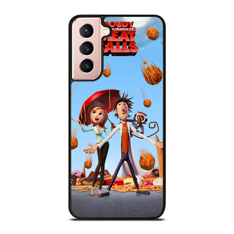 CLOUDY WITH A CHANCE OF MEATBALLS Samsung Galaxy S21 Case