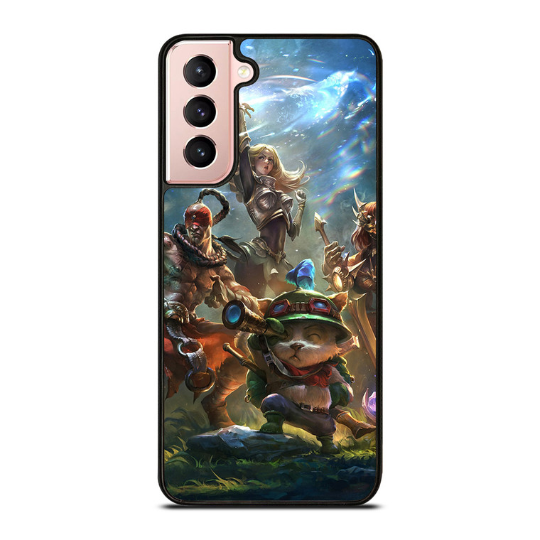 LEAGUE OF LEGENDS CHARACTERS Samsung Galaxy S21 Case