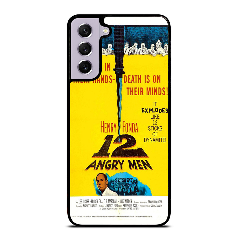 12 ANGRY MEN VINTAGE POSTER Samsung Galaxy S21 FE Case