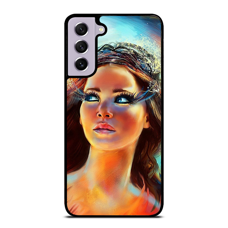 JENNIFER LAWRENCE ART Samsung Galaxy S21 FE Case