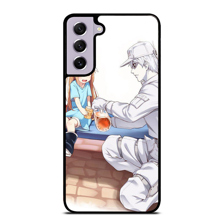 RED BLOOD CELLS AT WORK Samsung Galaxy S21 FE Case