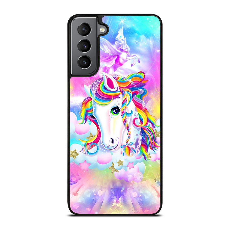 LISA FRANK UNICORN Samsung Galaxy S21 Plus Case