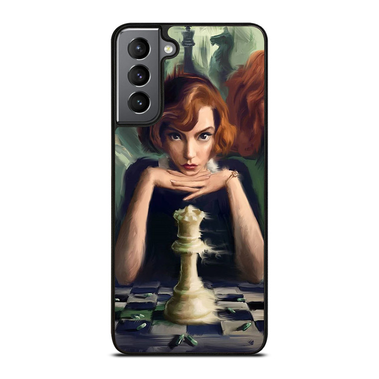 THE QUEEN'S GAMBIT ART Samsung Galaxy S21 Plus Case