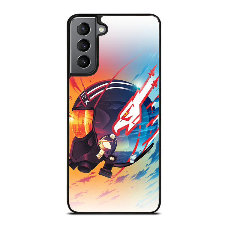 TOP GUN MAVERICK HELMET Samsung Galaxy S21 Plus Case