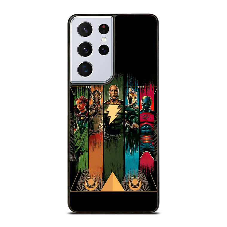 BLACK ADAM CHARACTERS ARTS Samsung Galaxy S21 Ultra Case