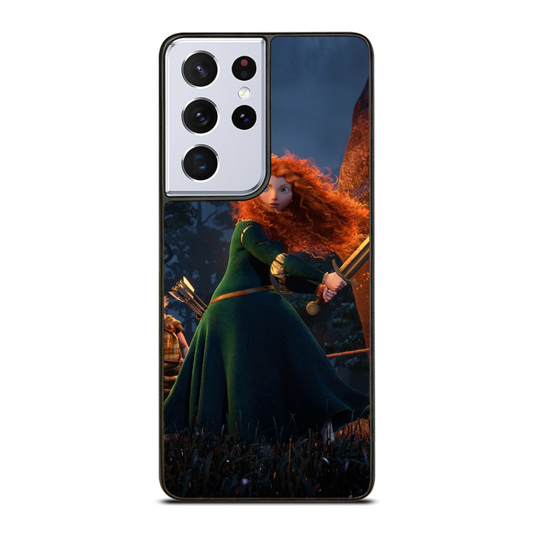 BRAVE MERIDA FIGHTING Samsung Galaxy S21 Ultra Case