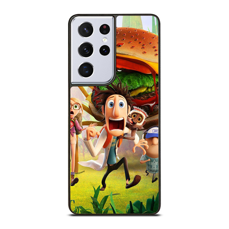 CLOUDY WITH A CHANCE OF MEATBALLS FUNNY Samsung Galaxy S21 Ultra Case