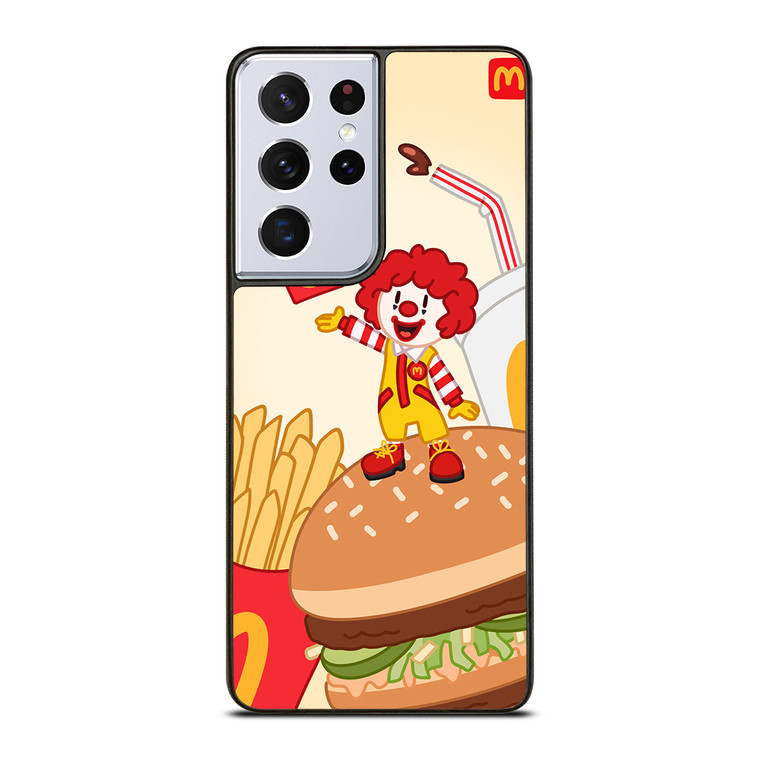 MCDONALDS ART ICON Samsung Galaxy S21 Ultra Case
