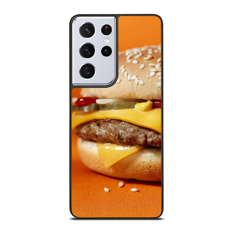 MCDONALDS BURGER Samsung Galaxy S21 Ultra Case