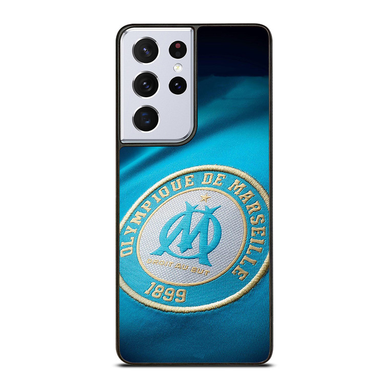 OLYMPIQUE DE MARSEILLE ART LOGO Samsung Galaxy S21 Ultra Case