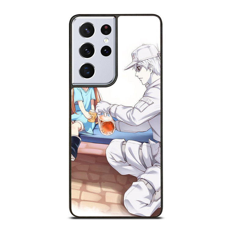 RED BLOOD CELLS AT WORK Samsung Galaxy S21 Ultra Case