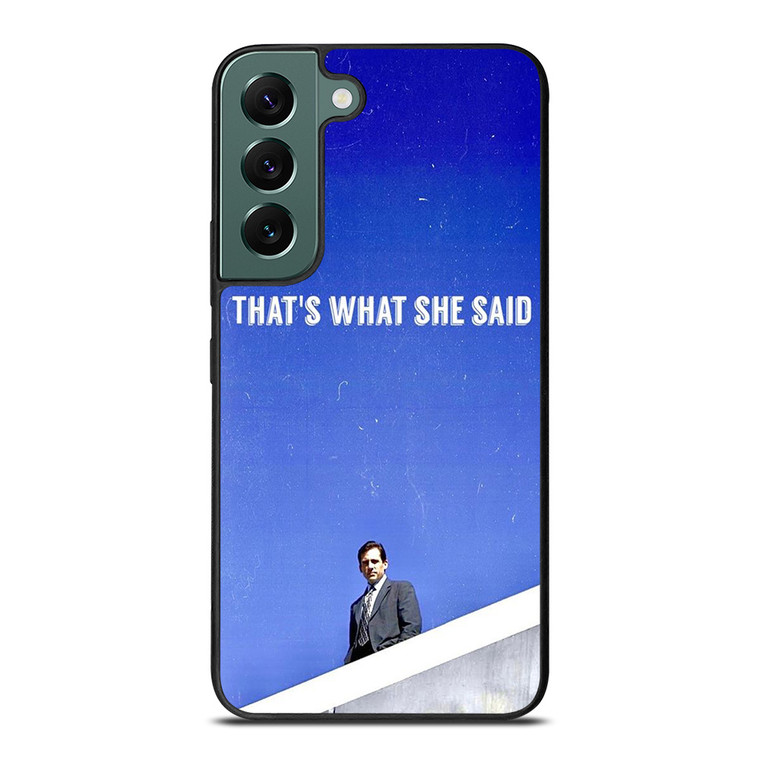 THE OFFICE SERIAL MOVIE QUOTE Samsung Galaxy S22 Case
