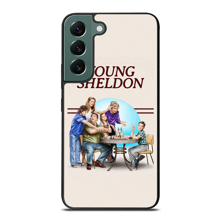 YOUNG SHELDON CHARACTERS Samsung Galaxy S22 Case