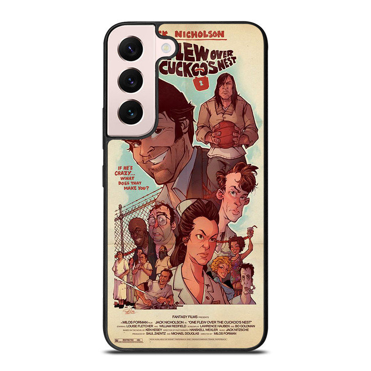 ONE FLEW OVER THE CUCKOO'S NEST POSTER OLD Samsung Galaxy S22 Plus Case