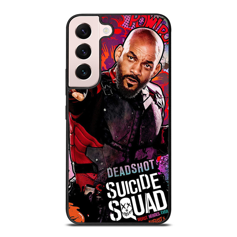 WILL SMITH SUICIDE SQUAD ART Samsung Galaxy S22 Plus Case