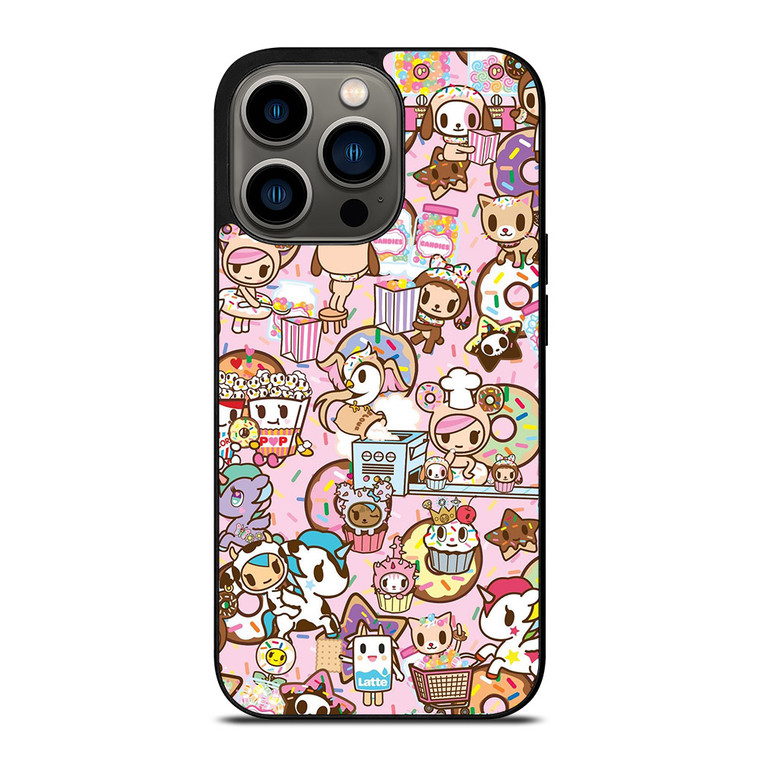 TOKIDOKI UNICORN DONUTELLA COLLAGE iPhone 13 Pro Case