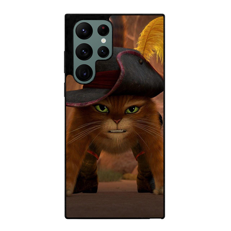 PUSS IN BOOTS ANGRY Samsung Galaxy S22 Ultra Case