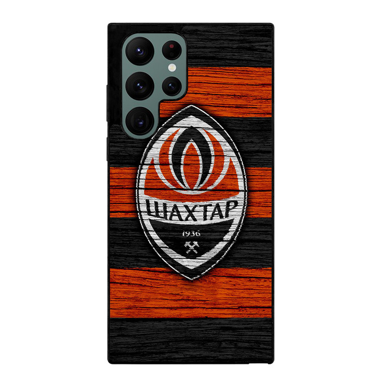 SHAKHTAR DONETSK LOGO WOODEN Samsung Galaxy S22 Ultra Case