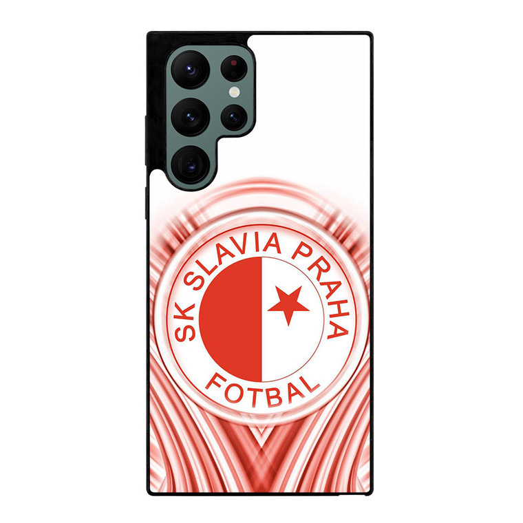 SK SLAVIA PRAHA LOGO Samsung Galaxy S22 Ultra Case