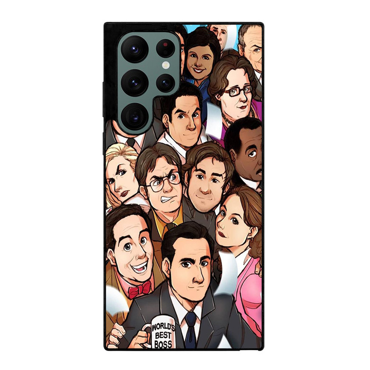 THE OFFICE SERIAL MOVIE CHARACTERS Samsung Galaxy S22 Ultra Case