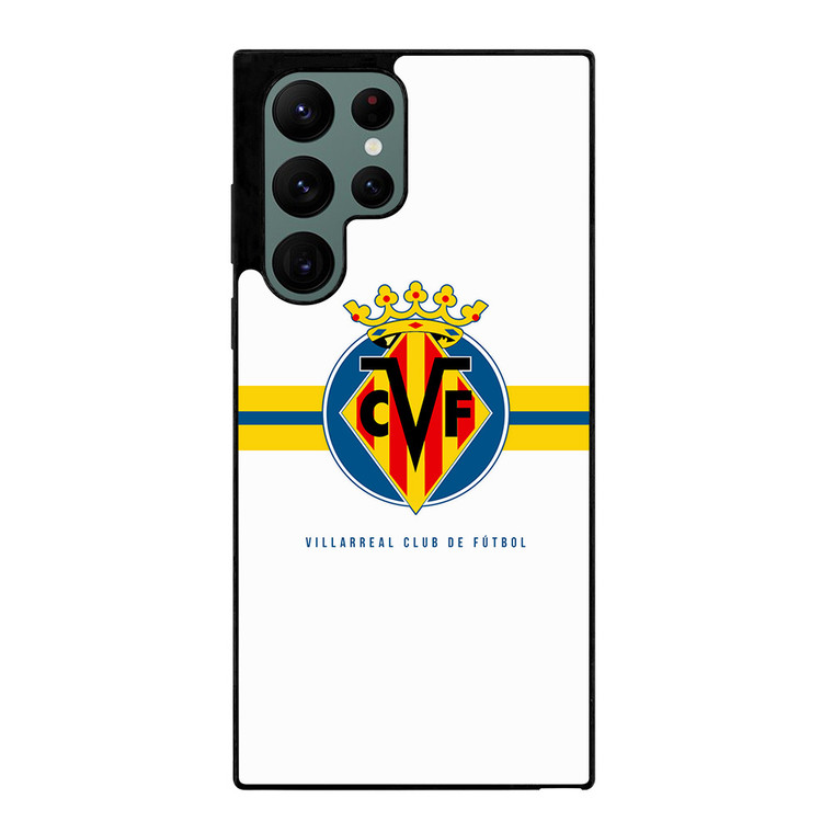 VILLARREAL CLUB DE FUTBO LOGO Samsung Galaxy S22 Ultra Case