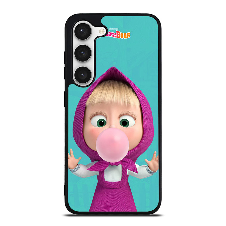 MASHA AND THE BEAR BUBBLEGUM Samsung Galaxy S23 Case