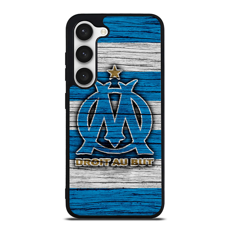 OLYMPIQUE DE MARSEILLE LOGO WOODEN Samsung Galaxy S23 Case