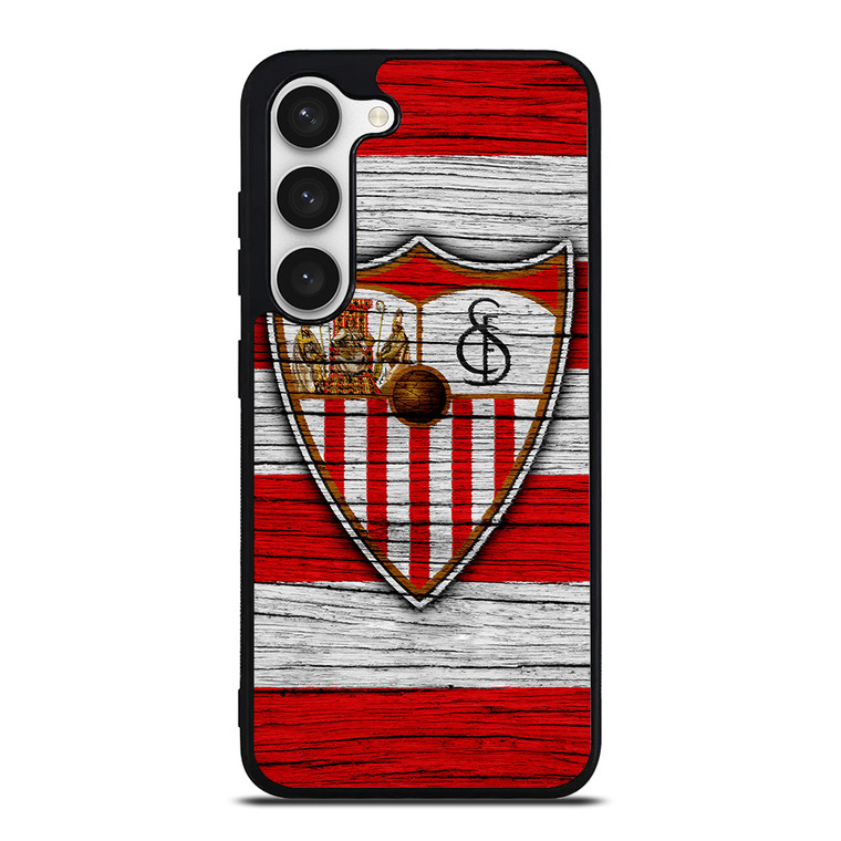 SEVILLA FC LOGO WOODEN Samsung Galaxy S23 Case