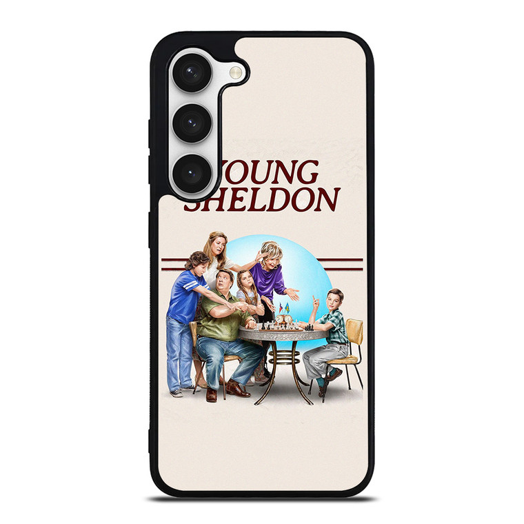 YOUNG SHELDON CHARACTERS Samsung Galaxy S23 Case