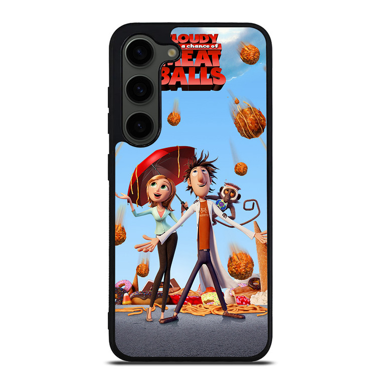 CLOUDY WITH A CHANCE OF MEATBALLS Samsung Galaxy S23 Plus Case