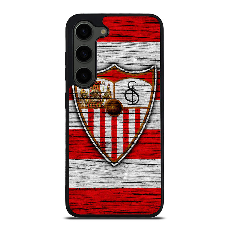 SEVILLA FC LOGO WOODEN Samsung Galaxy S23 Plus Case