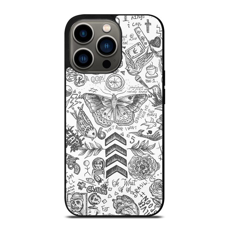 ONE DIRECTION TATTOOS iPhone 13 Pro Case ONE DIRECTION TATTOOS iPhone 13 Pro Case