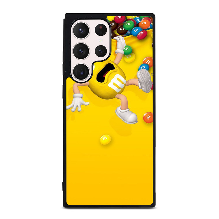 M&M'S CHOCOLATE YELLOW ICON Samsung Galaxy S23 Ultra Case