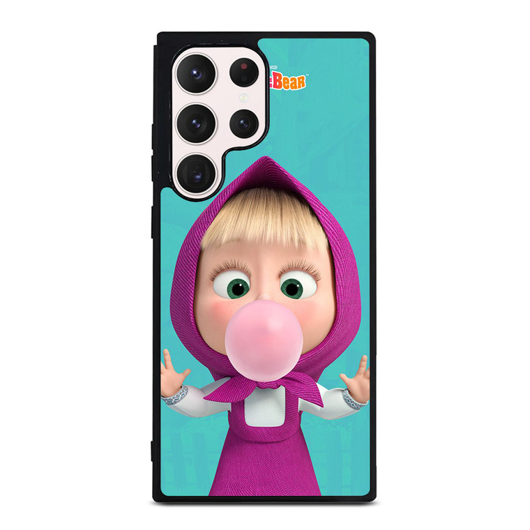 MASHA AND THE BEAR BUBBLEGUM Samsung Galaxy S23 Ultra Case