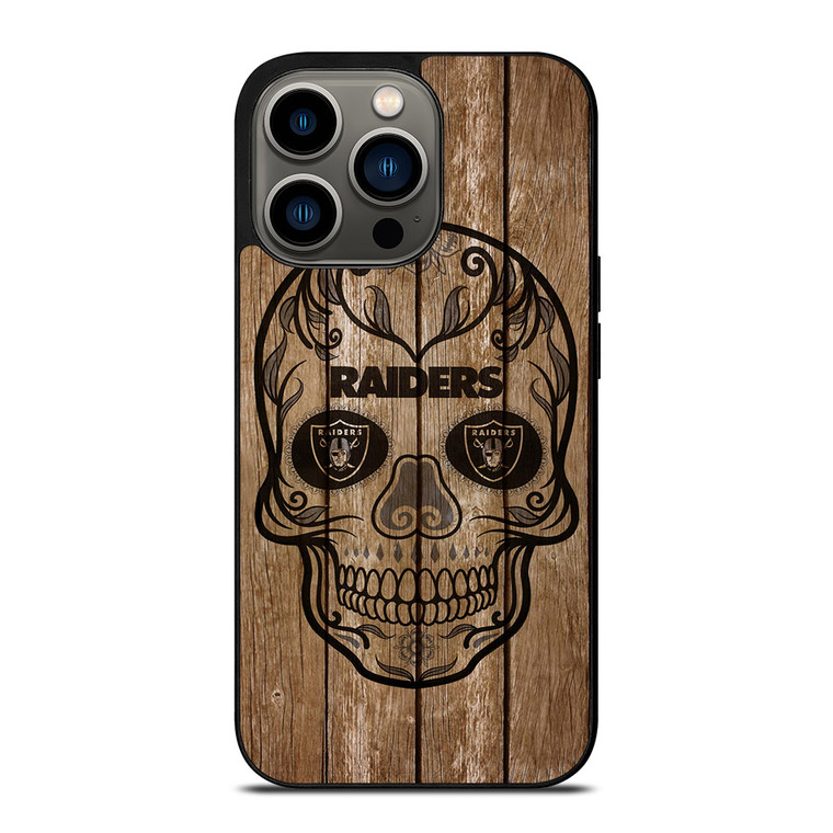 OAKLAND RAIDERS SKULL 4 iPhone 13 Pro Case